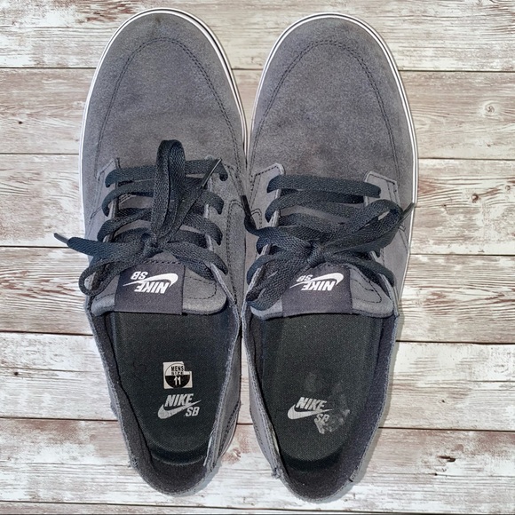 Nike SB Men's Braata LR Canvas Grey/White Size 11 - Picture 11 of 12